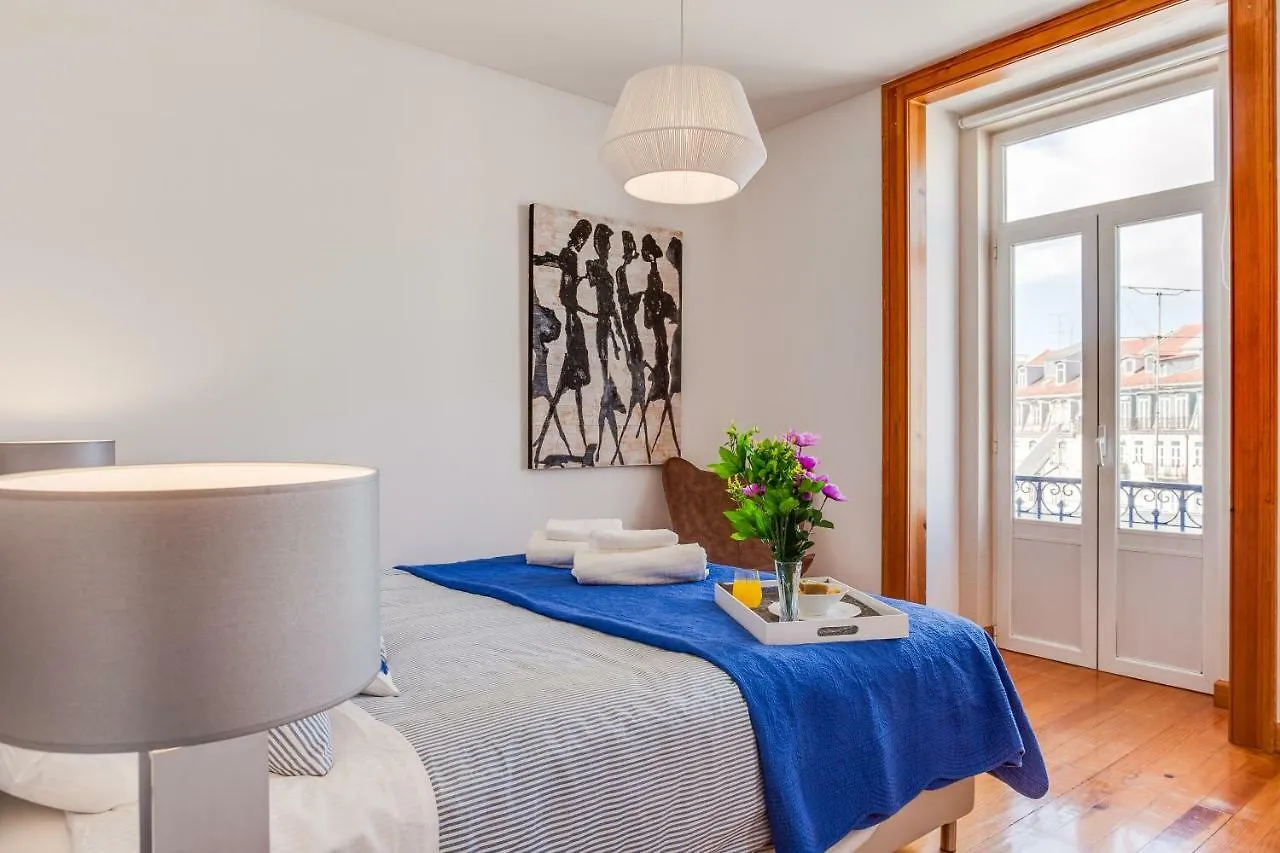 Baixa Most Beautiful And Luminous 3 Bdr Flat Lisbon Portugal