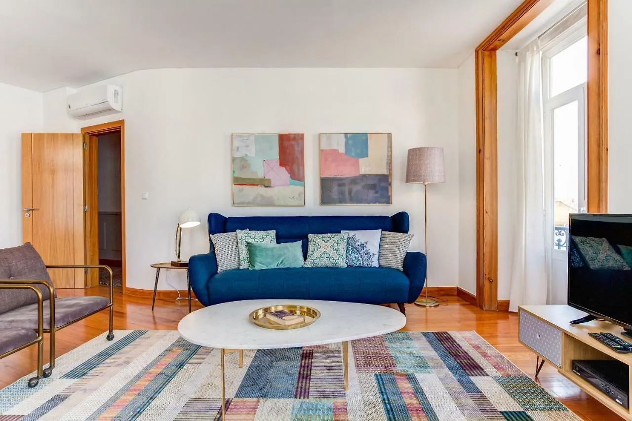 Baixa Most Beautiful And Luminous 3 Bdr Flat Лиссабон Апартаменты